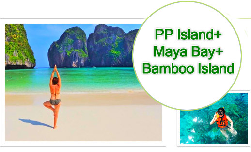 PP Island + Maya Bay + Bamboo Island